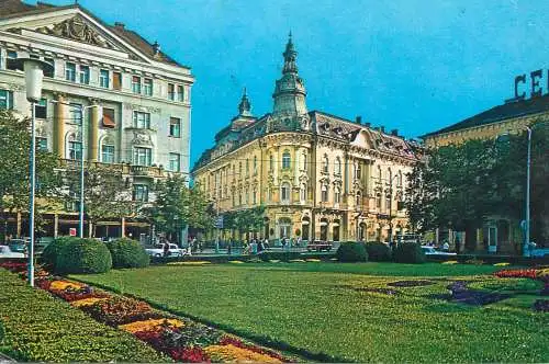 Postcard Romania vedere Cluj Napoca Hotel Continental