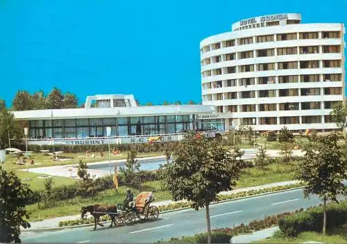 Postcard Romania vedere Jupiter hotel Scoica
