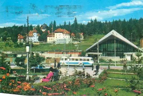 Postcard Romania vedere Predeal 1971