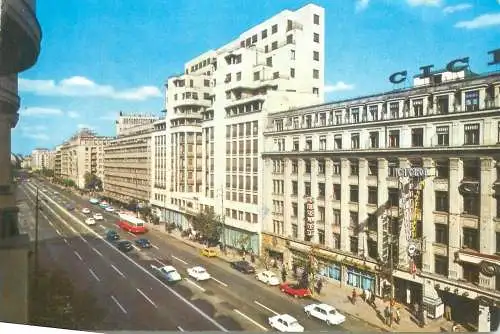 Postcard Romania vedere Bucuresti