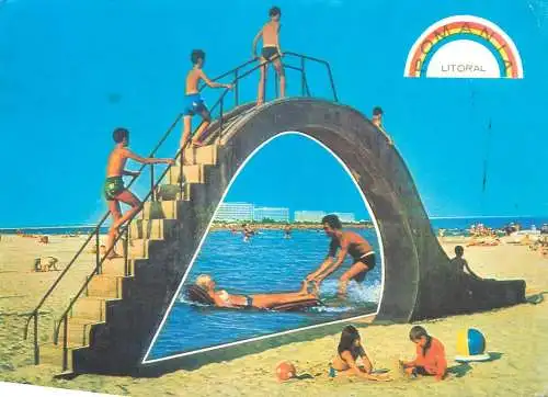 Postcard Romania vedere litoral