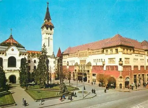 Postcard Romania vedere Targu Mures