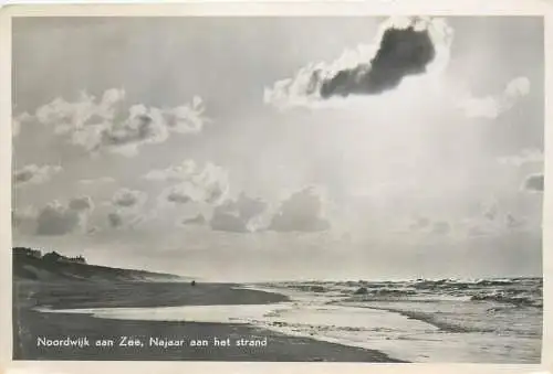 Postcard Netherlands Noordwijk aan Zee beach view