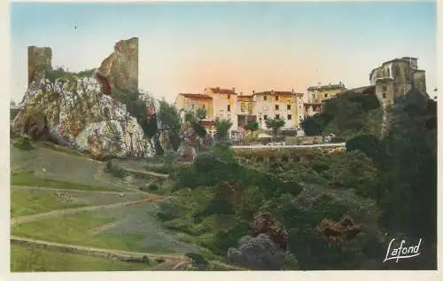 cpsm France Loire > Saint Etienne Rochetaillee ruines