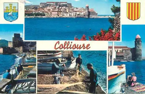 cpsm France Pyrénées Orientales > Collioure la cote Vermeille 1968
