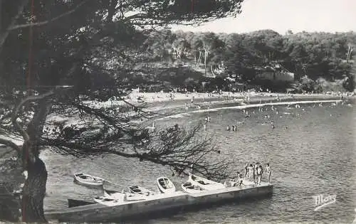 cpsm France La Seine Fabregas la plage