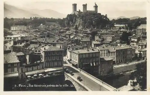 cpsm France Foix le chateau