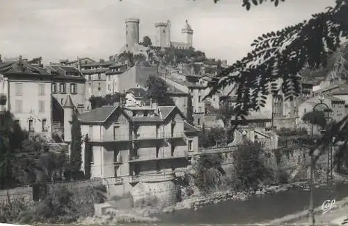 cpsm FranceFoix le chateau1954