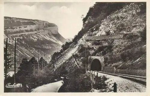 cpsm France Nantua le tunnel