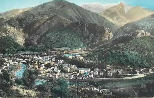 cpsm France Pyrénées Orientales Amelie les Bains