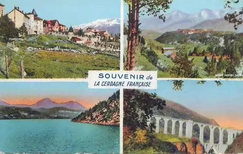 cpsm France souvenir de La Cerdagne Francaise