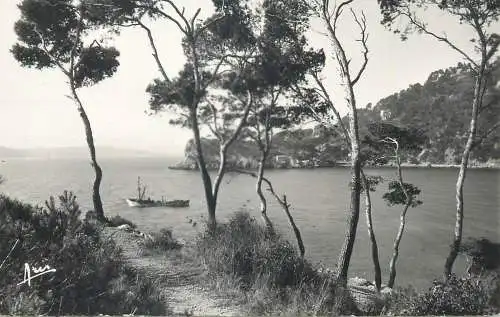 cpsm France cote d'Azur Toulon Cap Brun Anse de Mejean