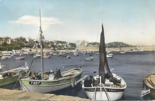 cpsm France Toulon Mourillon port Saint-Louis 1962