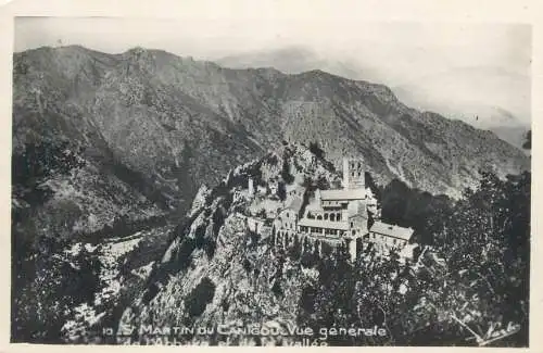 cpsm France Pyrénées Orientales Saint Martin du Canigou l'abbaye