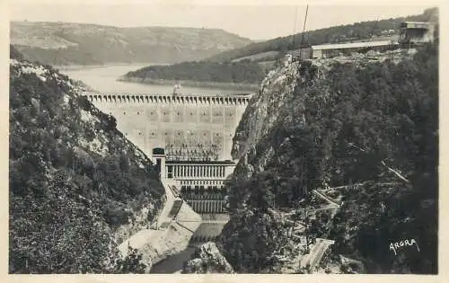 cpsm France Vallee de la Truyere le barrage de Sarrans