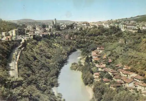 Postcard Bulgaria Tirnovo panoramic view