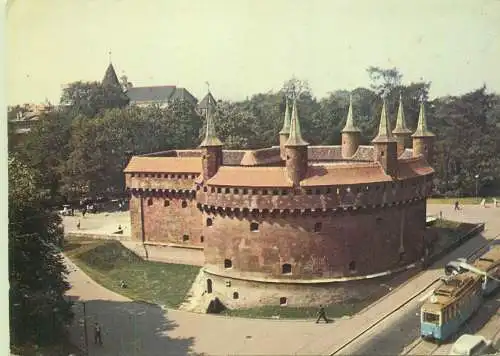 Postcard Poland Krakow