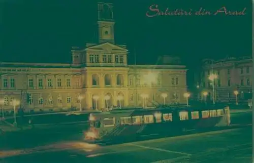 Postcard Romania vedere Arad primaria