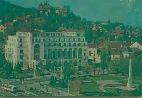 Postcard Romania vedere Brasov Casa armatei