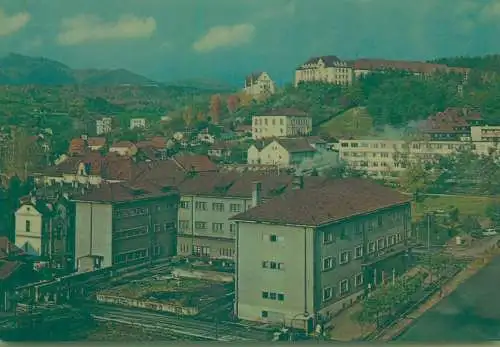 Postcard Romania vedere Petrosani 1976
