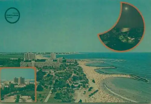 Postcard Romania vedere Saturn 1986