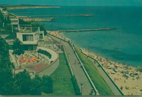 Postcard Romania vedere Eforie Nord 1973