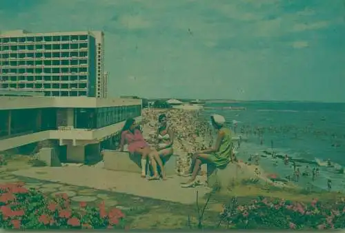Postcard Romania vedere Mangalia Nord-Jupiter