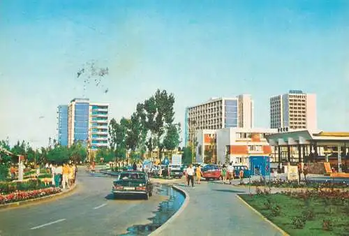 Postcard Romania vedere Mangalia Nord Jupiter 1976