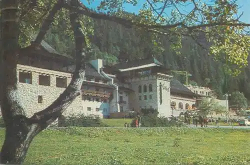 Postcard Romania vedere Poiana Brasov Hotel Sport