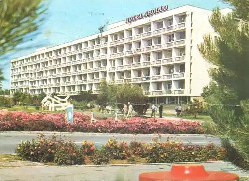 Postcard Romania vedere Neptun hotel Apollo