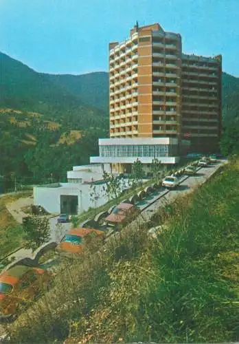 Postcard Romania vedere Baile Herculane Hotel Diana