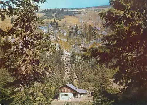 Postcard Romania vedere Muntii Retezat cabana Gemenea