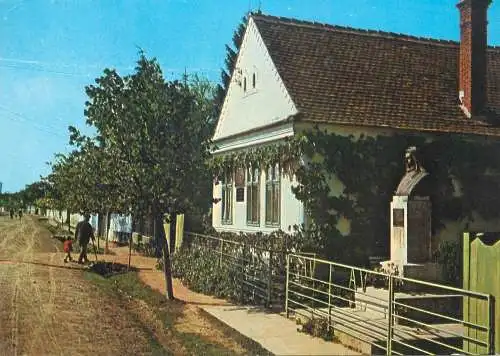 Postcard Romania vedere casa memoriala Aurel Vlaicu