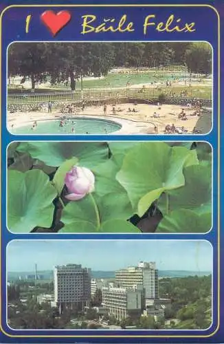 Postcard Romania vedere Baile Felix