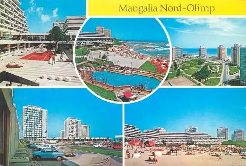 Postcard Romania vedere Mangalia Nord Olimp