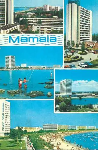 Postcard Romania vedere Mamaia 1971