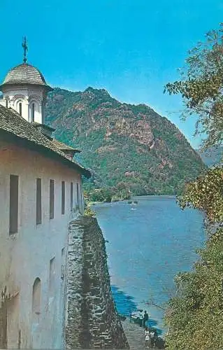 Postcard Romania vedere Valea Oltului la Cozia