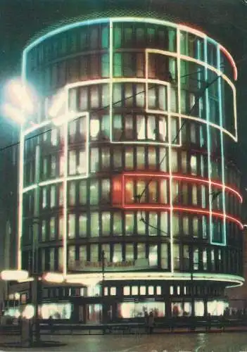 Postcard Poland Poznań tower 1967