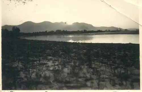 Photo ca. 6 x 9 cm social history lake scene 1942