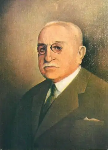 Romania carte postala Portret Dr. Grigore Antipa pictura Mircea Serban