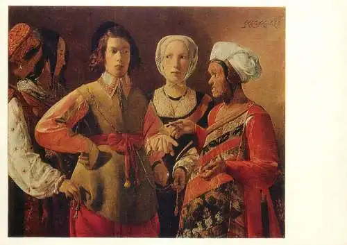 Metropolitan Museum Moscow Soviet Fine Art Painting Postcard noble family