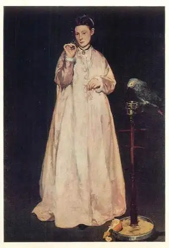 Metropolitan Museum Moscow Soviet Fine Art Painting Postcard woman portrait