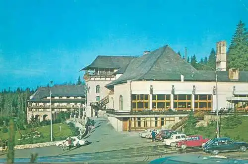 Romania Postcard Poiana Brasov hotel "Sport"