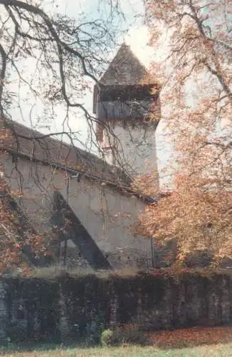 Post card Romania Cetatea Calnic monument istoric din Patrimoniul Mondial UNESCO