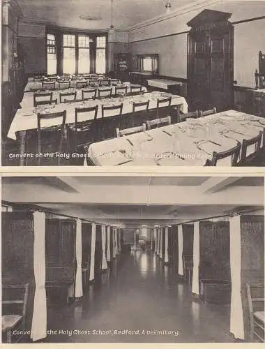 Convent of the Holy Ghost School, Bedford Boarders Dining Room & Dormitory