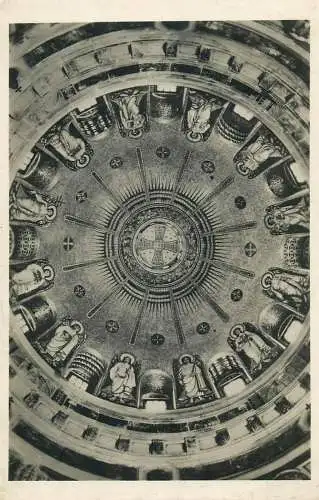 Krásna Hôrka Castle Slovakia mausoleum cupola mosaic photo postcard