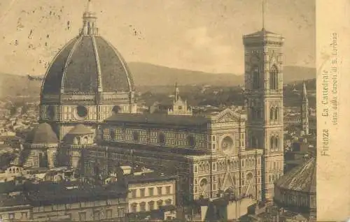 Postcard Italy > Toscana > Firenze (Florence) la cattedrale