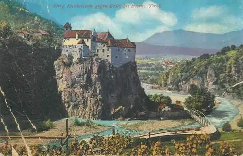 Postcard Austria > Tirol > Runkelstein gegen Gries bei Bozen