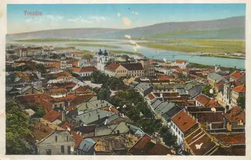 Postcard Slovakia Trenčín
