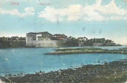 Postcard Italy Zara bastione Moro